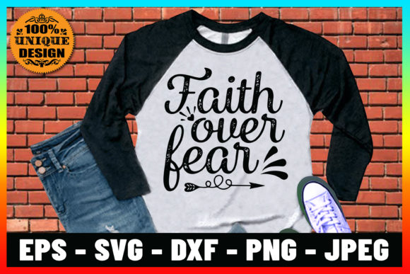 Faith over Fear Graphics & Print Templates Review