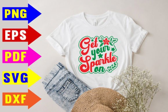 Get Your Sparkle on Svg: Graphics for T-Shirt Designs