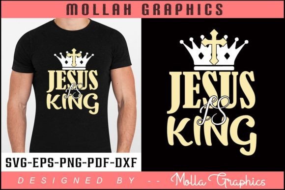 Jesus is King Graphics & Print Templates Review