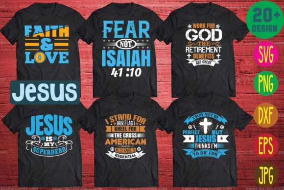 Jesus T-Shirt Designs Bundle: A Brand Review
