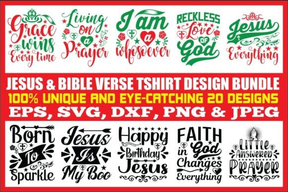 Review: Jesus Bible Verse T-shirt Design Bundle
