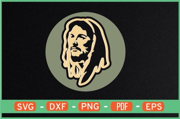 Vintage Jesus Graphics for Crafts & Branding
